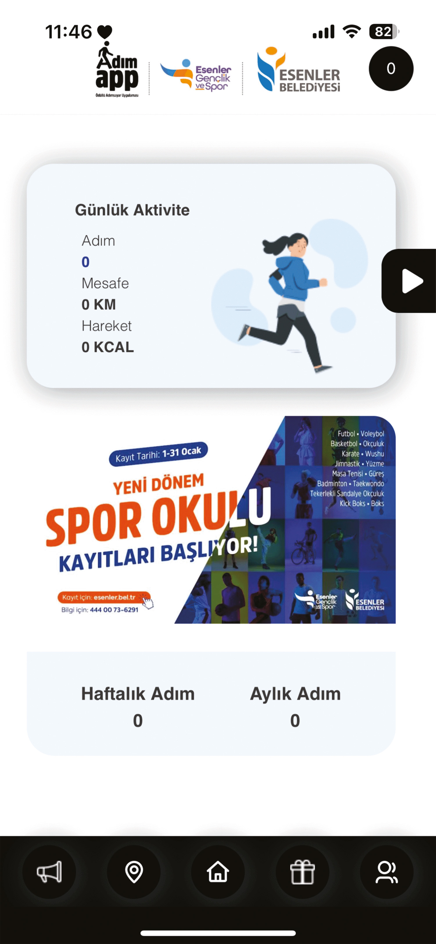 AdımApp Mobile Uygulama