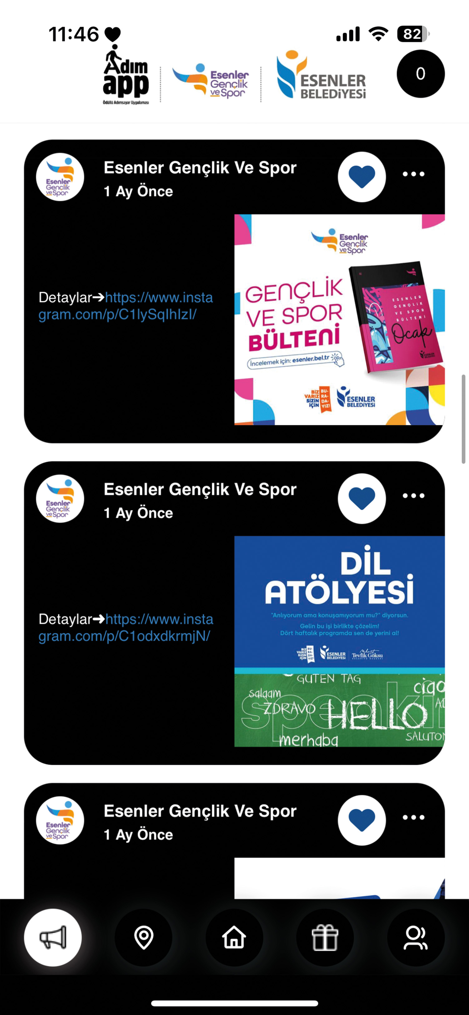 AdımApp Mobile Uygulama